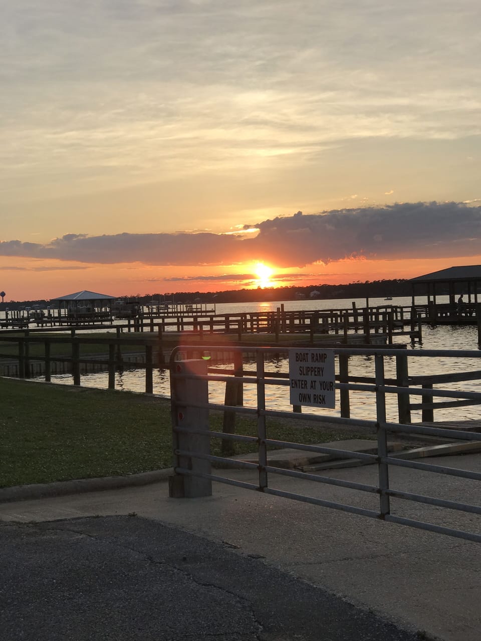 Sunsets from the Little Lagoon 