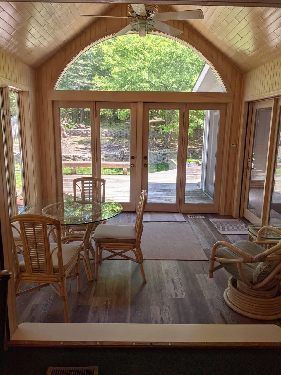 Main floor sun room.
