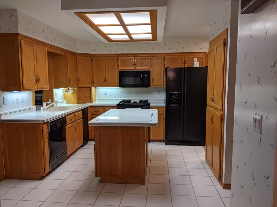 Main floor kitchen.