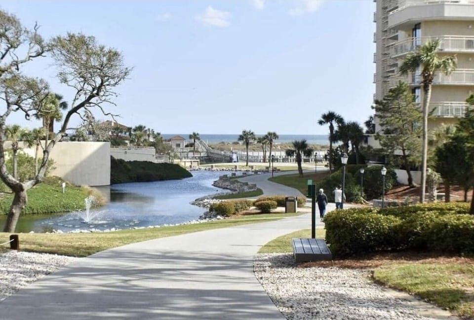Walkway to the beach