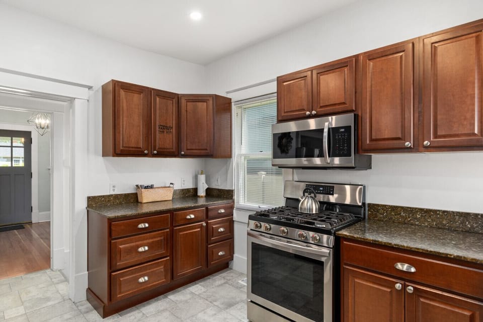 Newly renovated kitchen