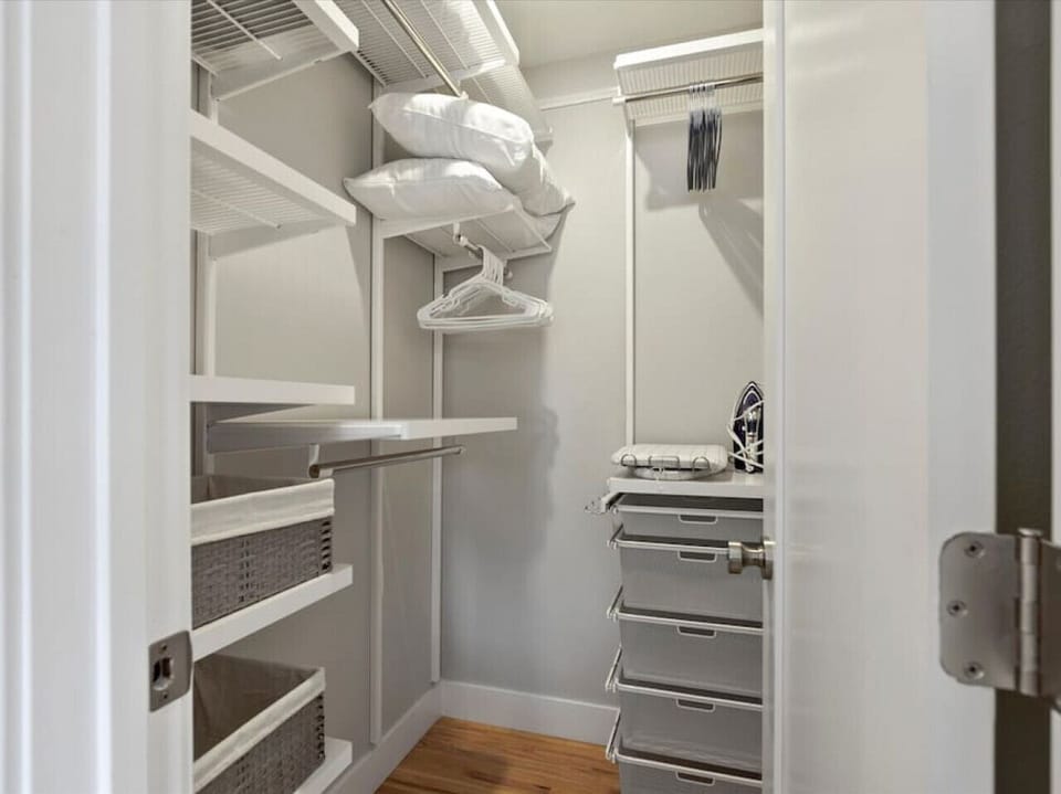 Master bedroom walk-in closet.