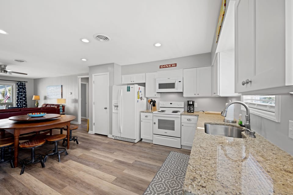 Sit down for a home cooked meal while making wonderful memories.