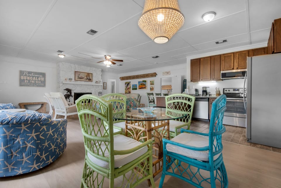 Dining to living room view