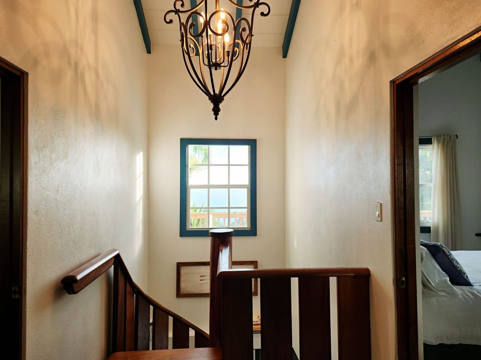 Entrance to Spiral Staircase from Bedrooms Down to Living Room