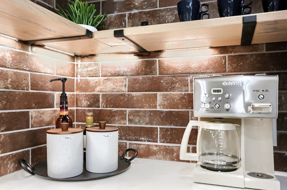 Our coffee and tea bar.