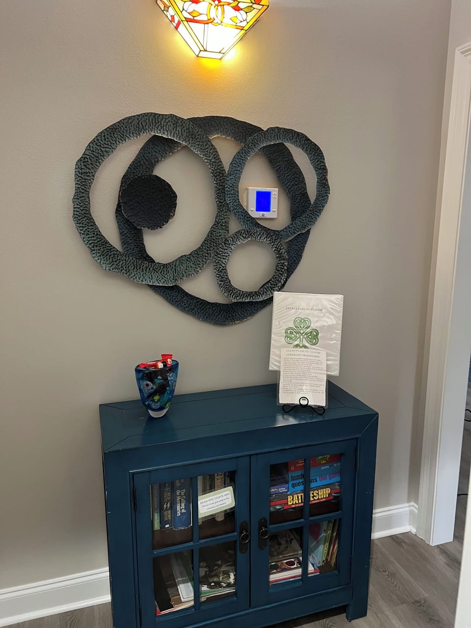 Hallway-games & books!