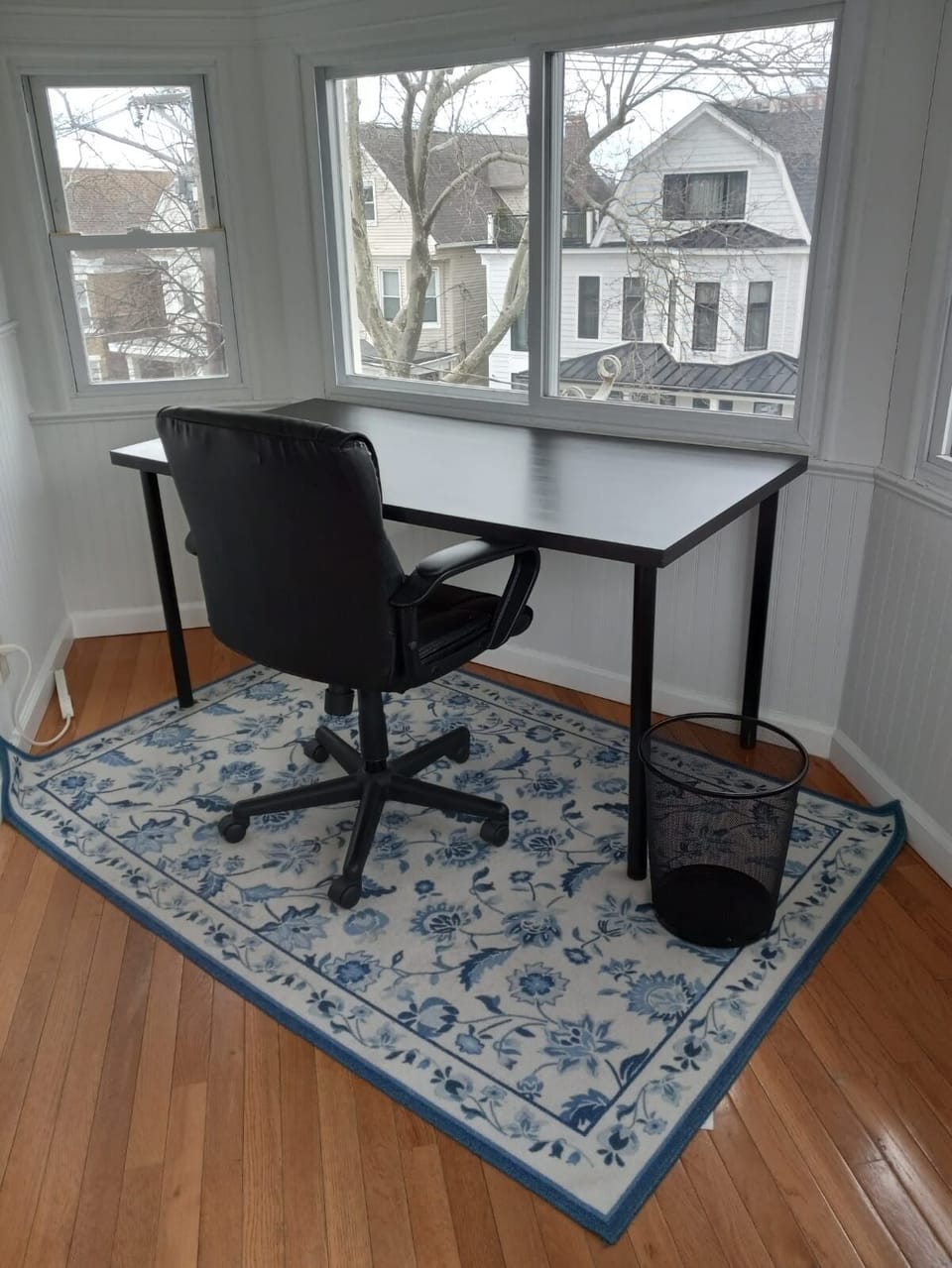 Office space inside master bedroom