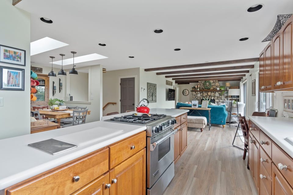 Open concept makes gatherings more social!