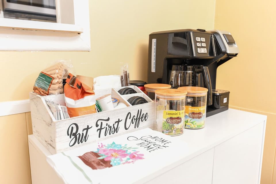 Coffee Station in Dining Room