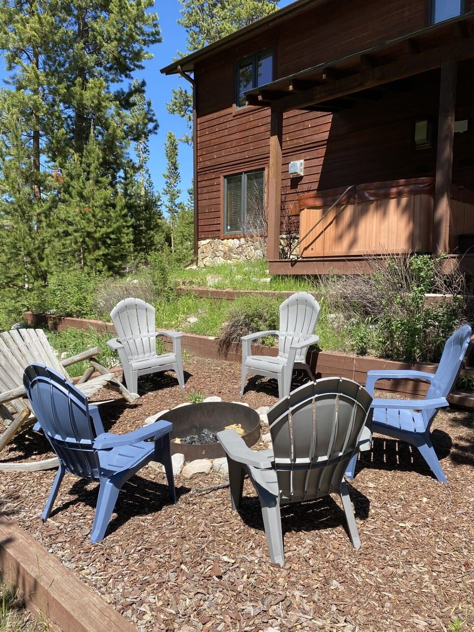 Enjoy the millions of stars nightly at our wood burning fire pit!