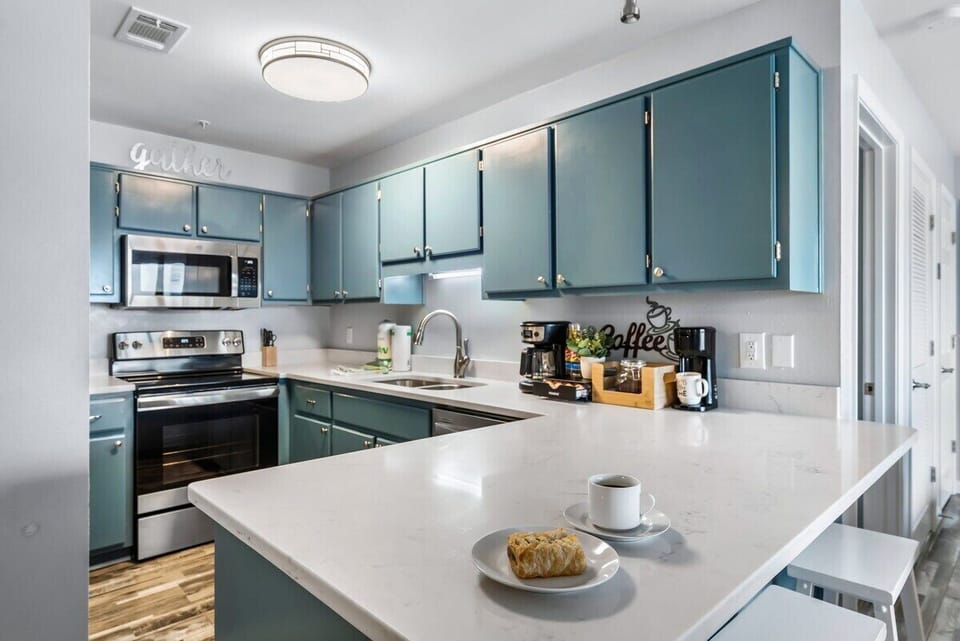 Whip up some memories in our fully-equipped beach kitchen  - Bon Appétit!
