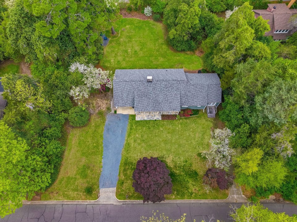 Overhead view