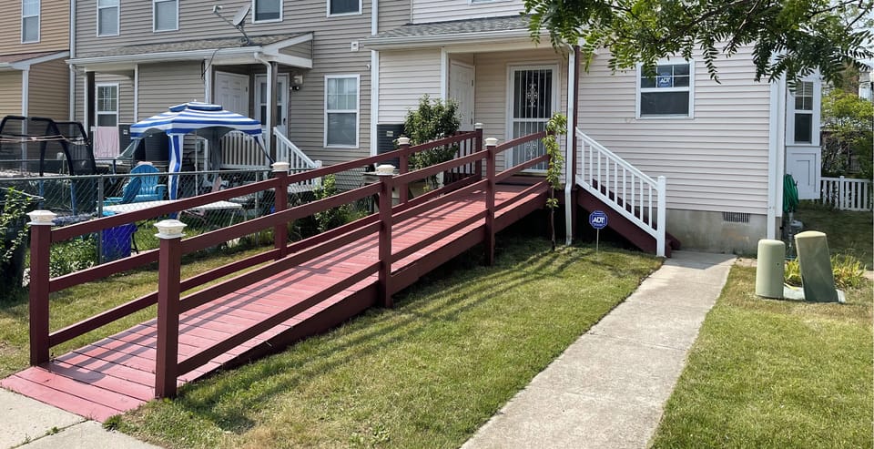 Ramp for the elderly