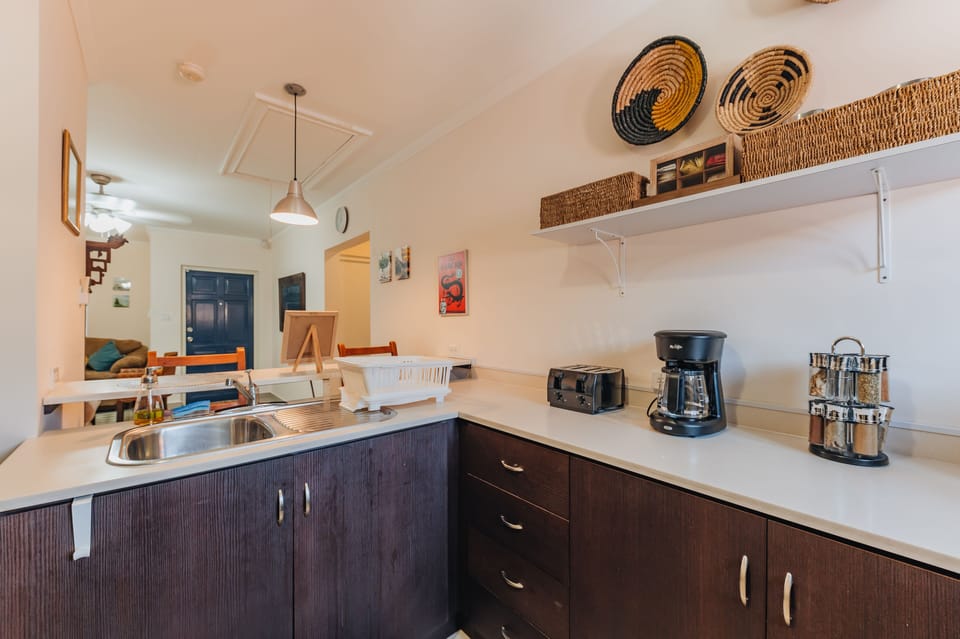 well equipped kitchen