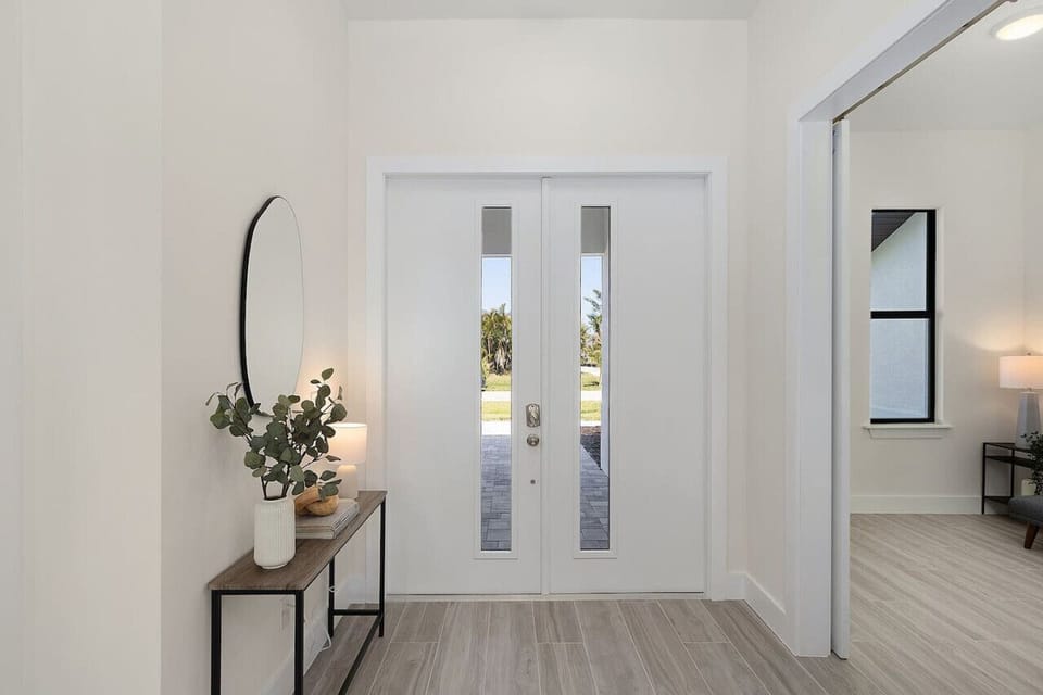 Elegance abounds at the modern home