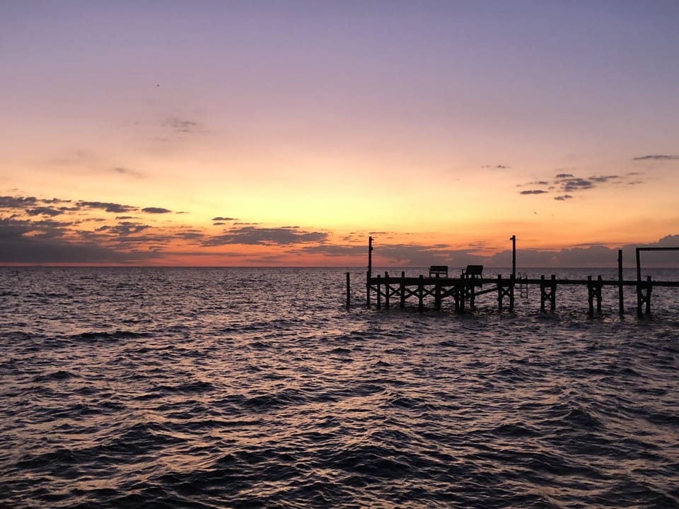 Sunrise on the Bay. 