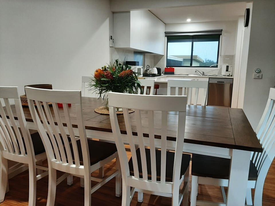 Dining and kitchen 