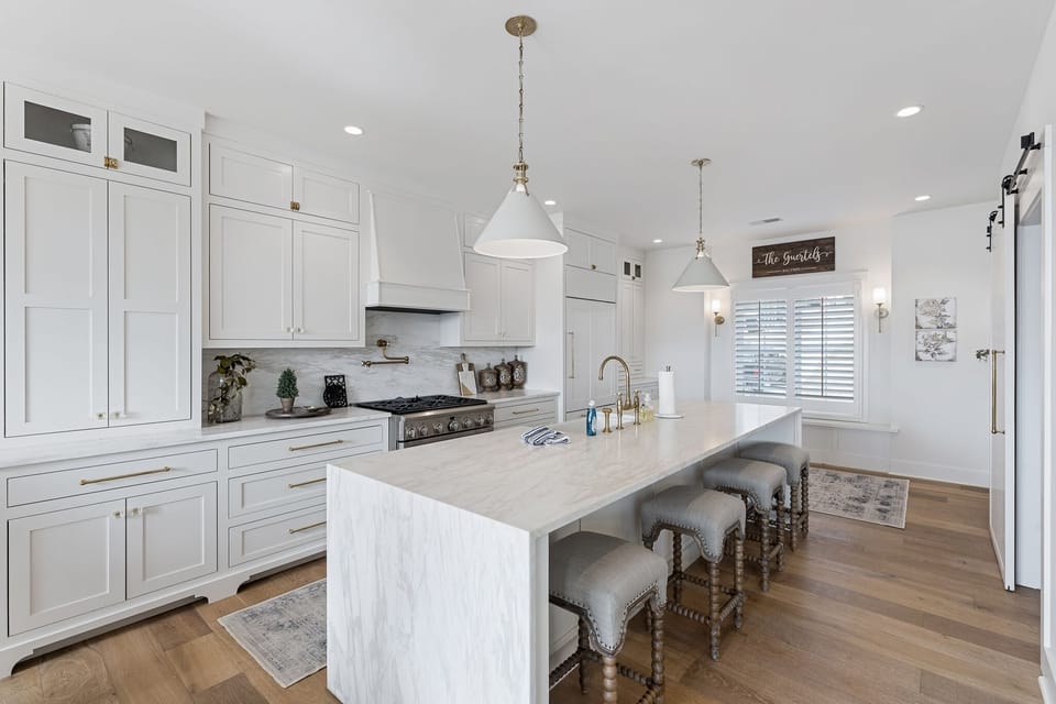 Spacious kitchen
