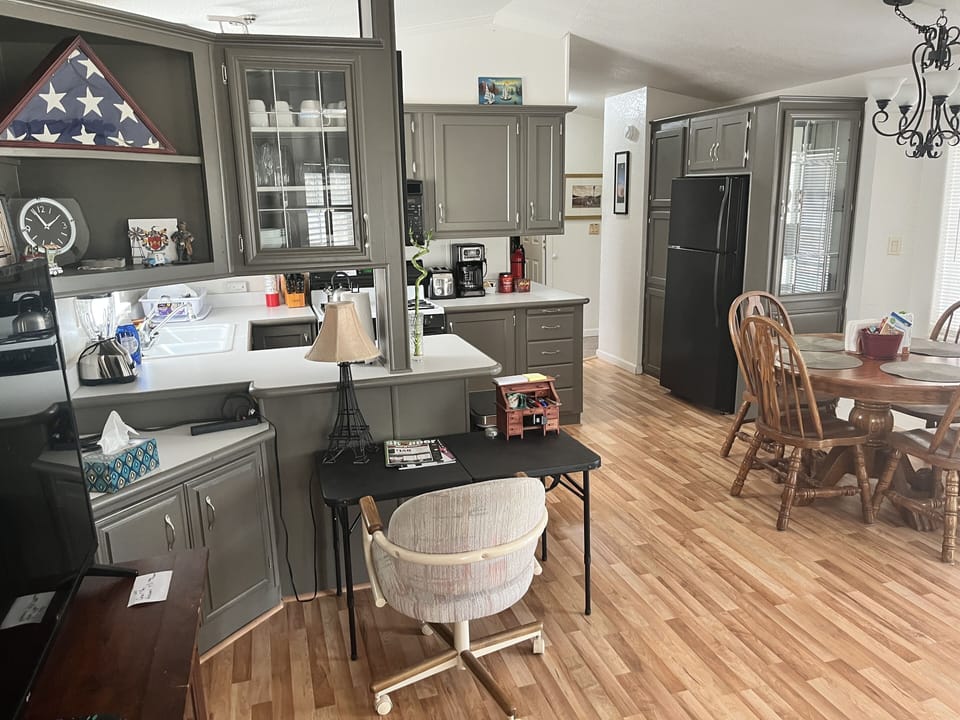 Dedicated Working Space and Dining Area.