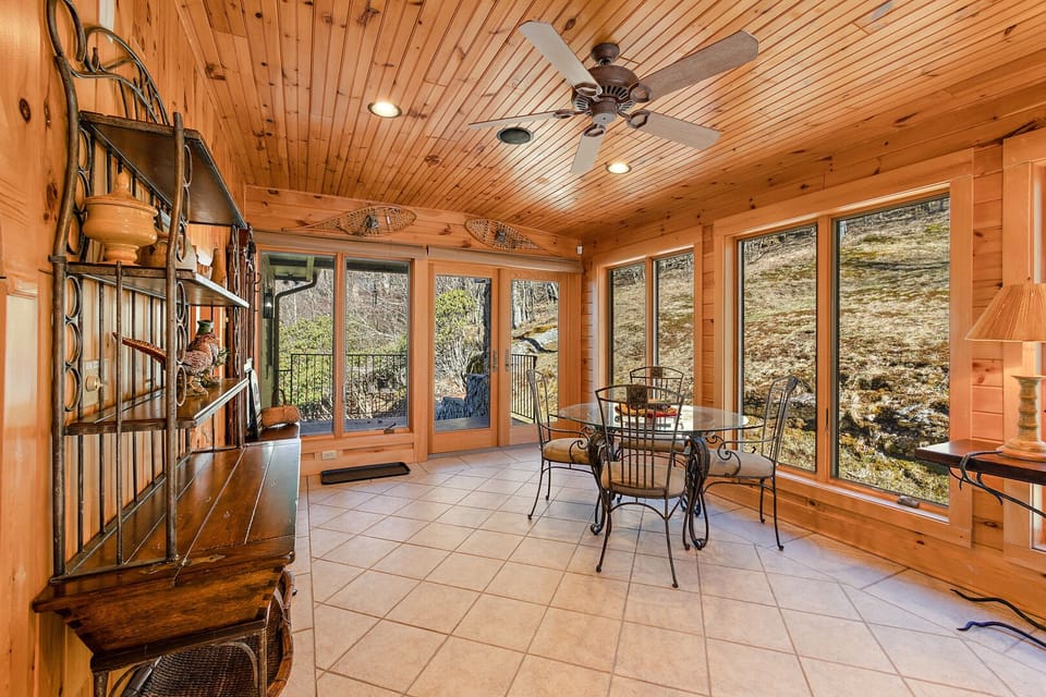 Breakfast Table in the Sun Room