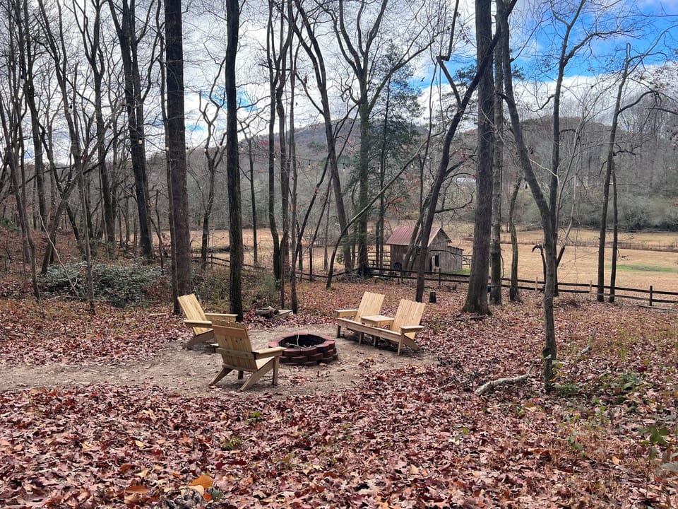 Fire Pit Mountain View