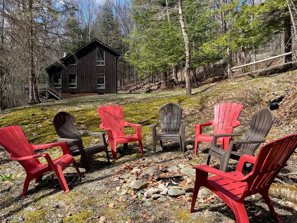 Natural fire pit