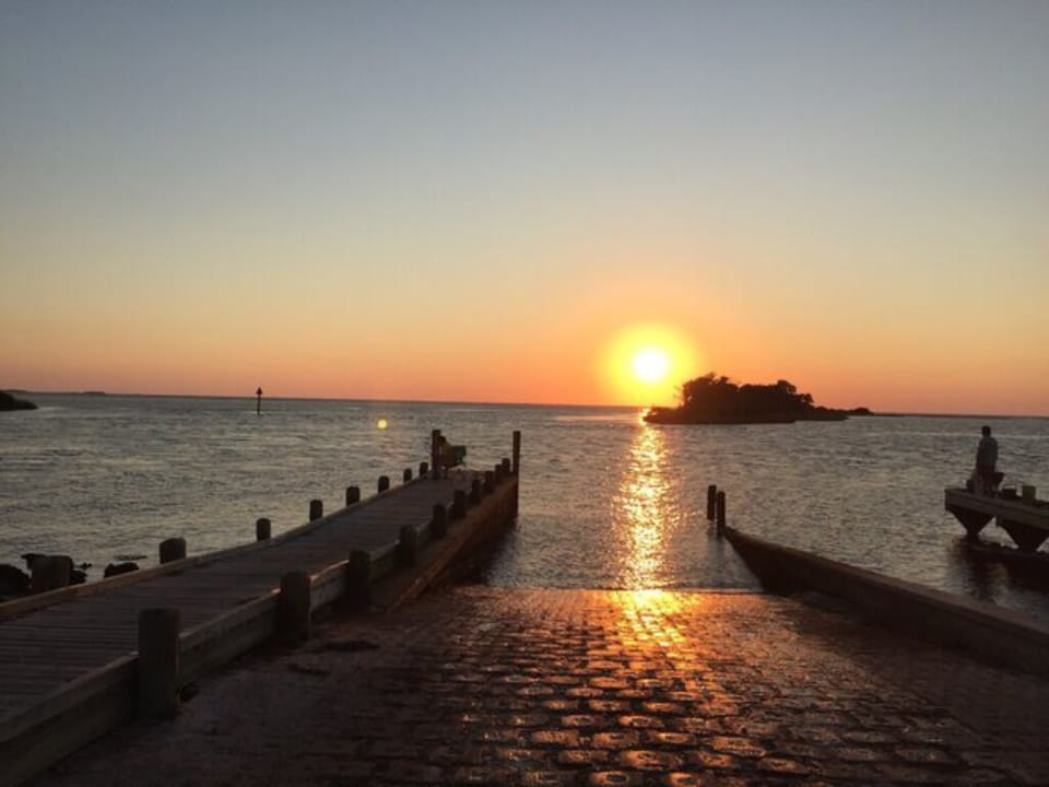 Boat Landing to the Gulf Mexico