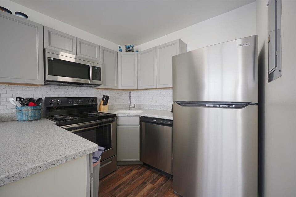 Well-stocked kitchen