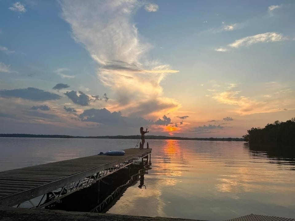 Sunset fishing 