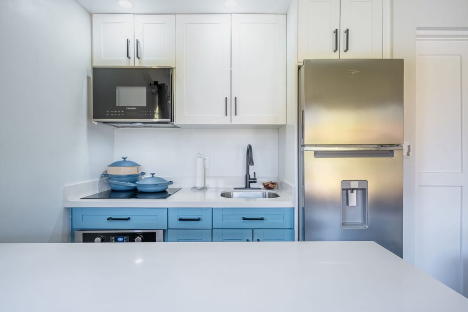 Pristine and functional kitchen space