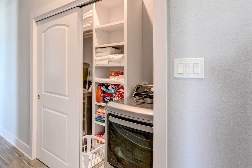 Washer & Dryer | Laundry Detergent Provided