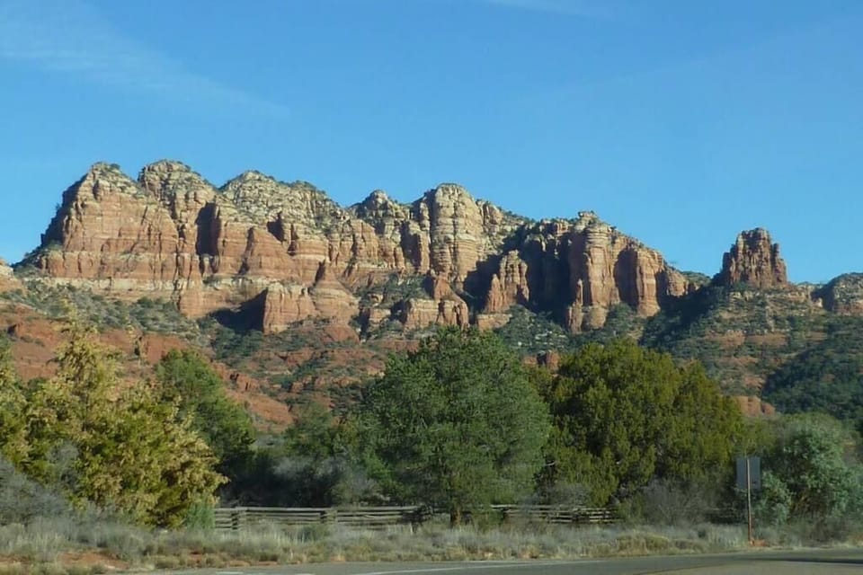 Red Rocks down Verde Valley School Road