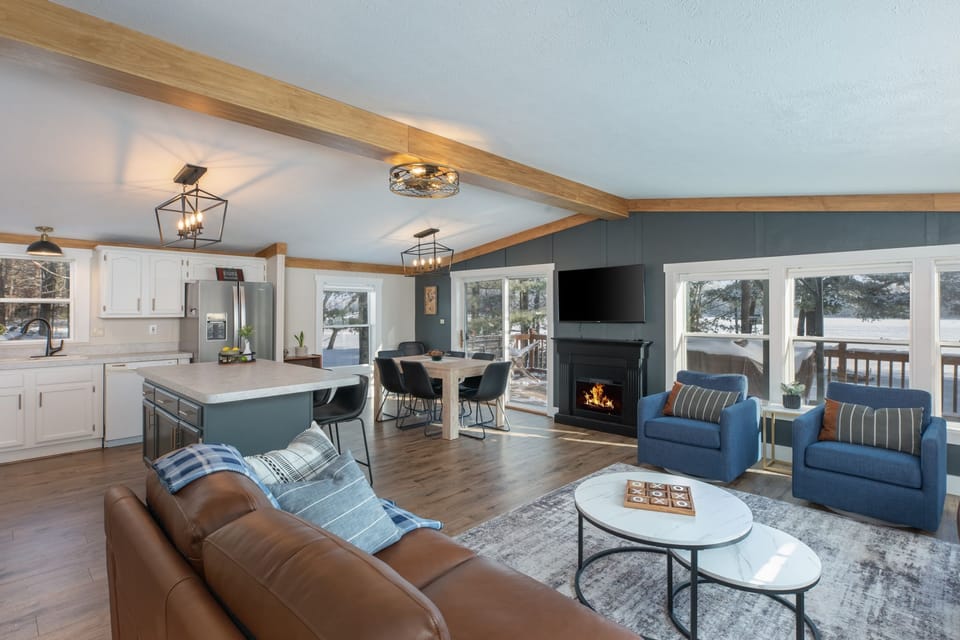 Still Waters offers a beautiful open concept floor plan