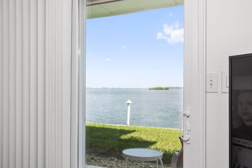 View of Water from Living Room