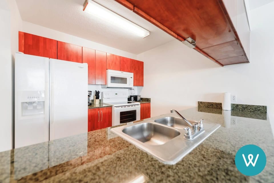 kitchen with all basic utensils.