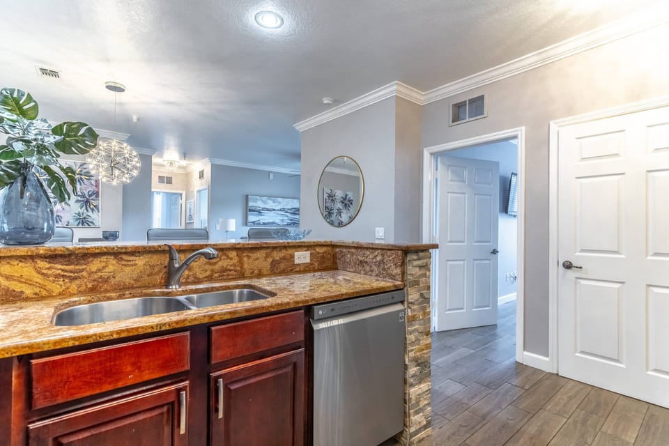 You Will Enjoy Cooking Family Meals or Making Quick Snacks in This Spacious Kitchen