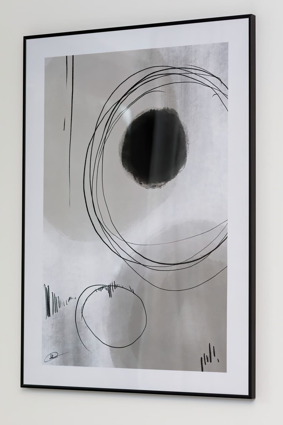 Decorative details in the apartment. 