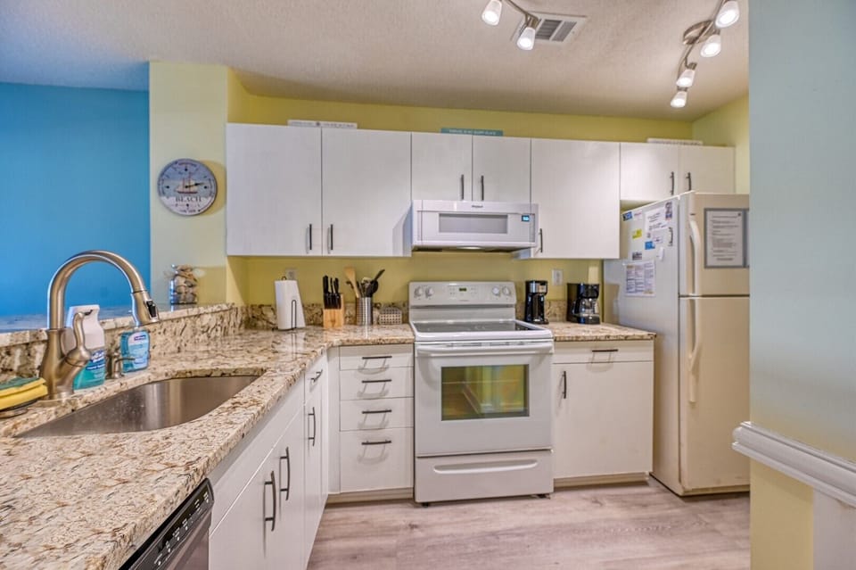 Kitchen Fully Stocked for cooking at home