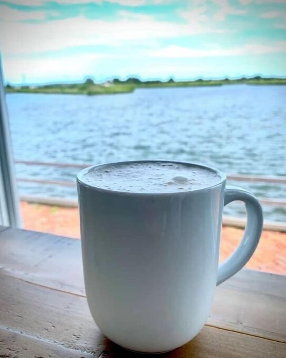 Coffee never tasted better.