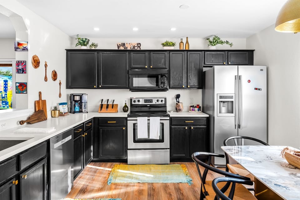 From gleaming countertops to state-of-the-art appliances, it's a chef's dream come true. Whip up your favorite dishes in style!