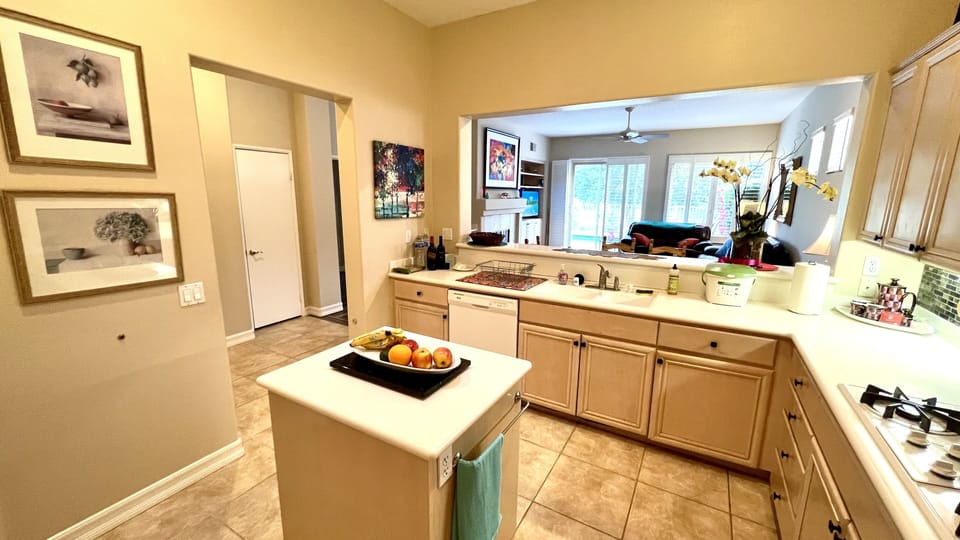 Fully Stocked Kitchen with Double Ovens, Pantry & Dishwasher