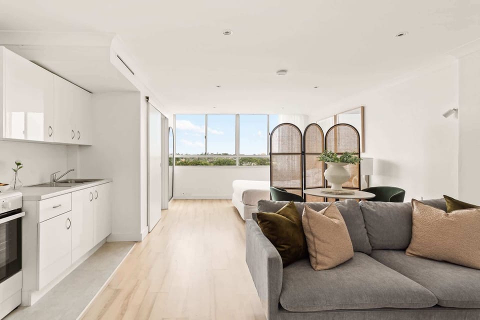 Living-Kitchen View