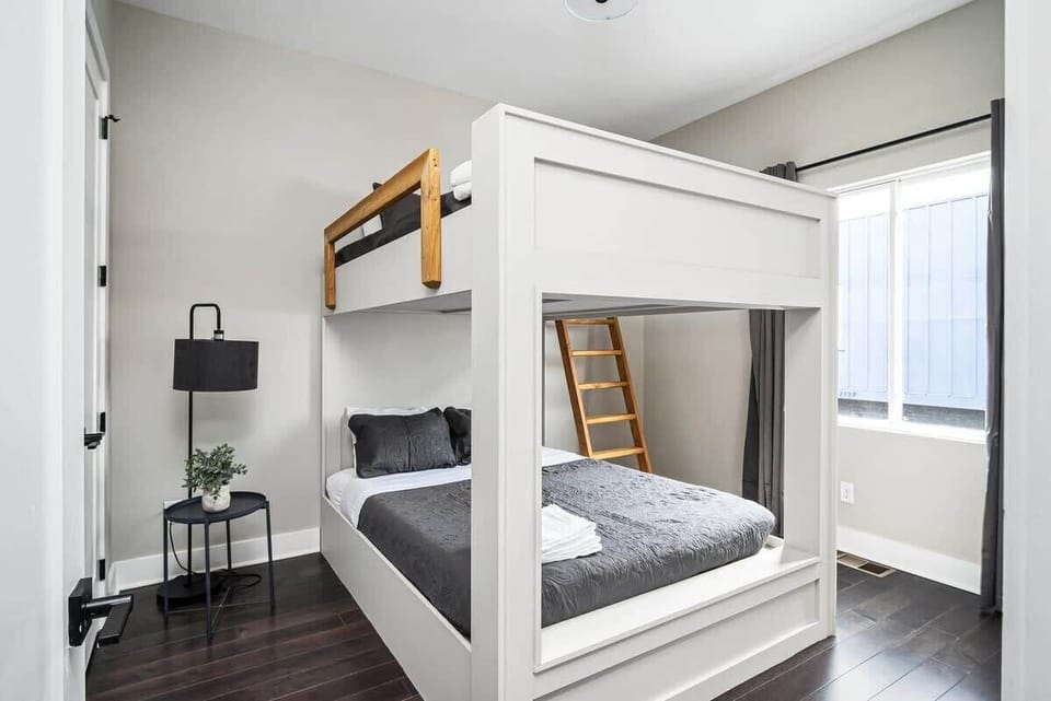 Bedroom 5 - Enjoy our custom built queen over queen bunk beds.
