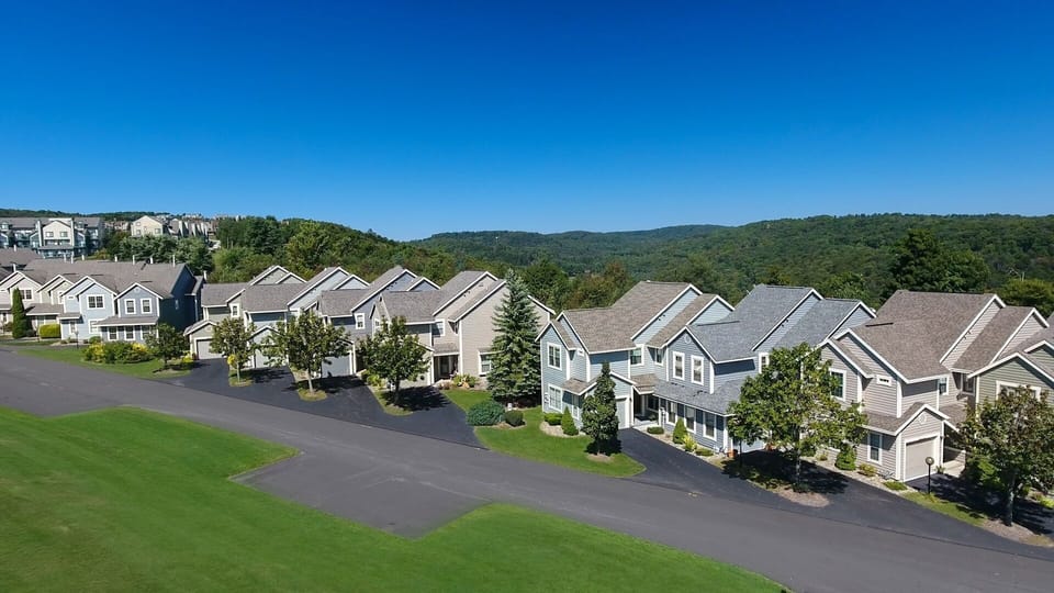 Neighborhood, Architecture, Building, Outdoors, House