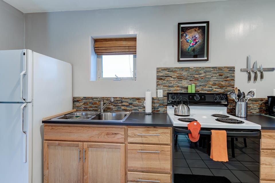 Well equipped kitchen - just bring your food!