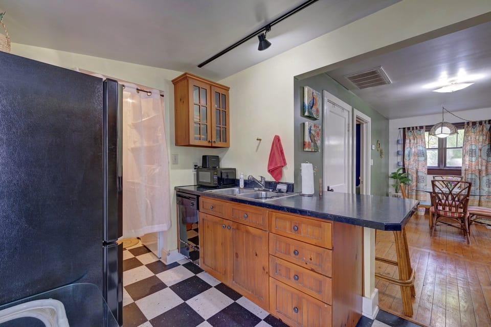 Well-stocked kitchen for easy home-cooked meals