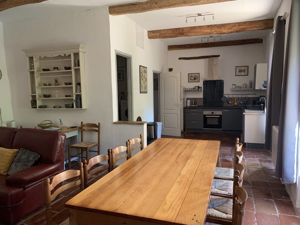 Open plan dining