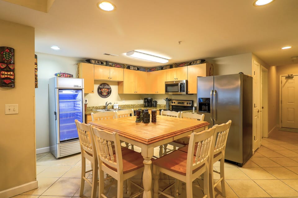 kitchen and seating 