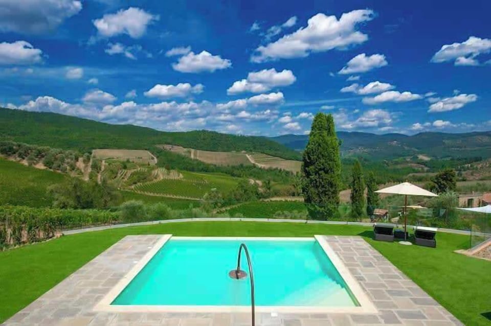 Stunning outdoor pool